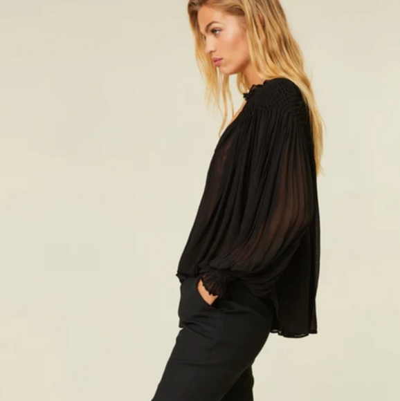 LoveShackFancy Fernanda Blouse - Picture 3 of 12